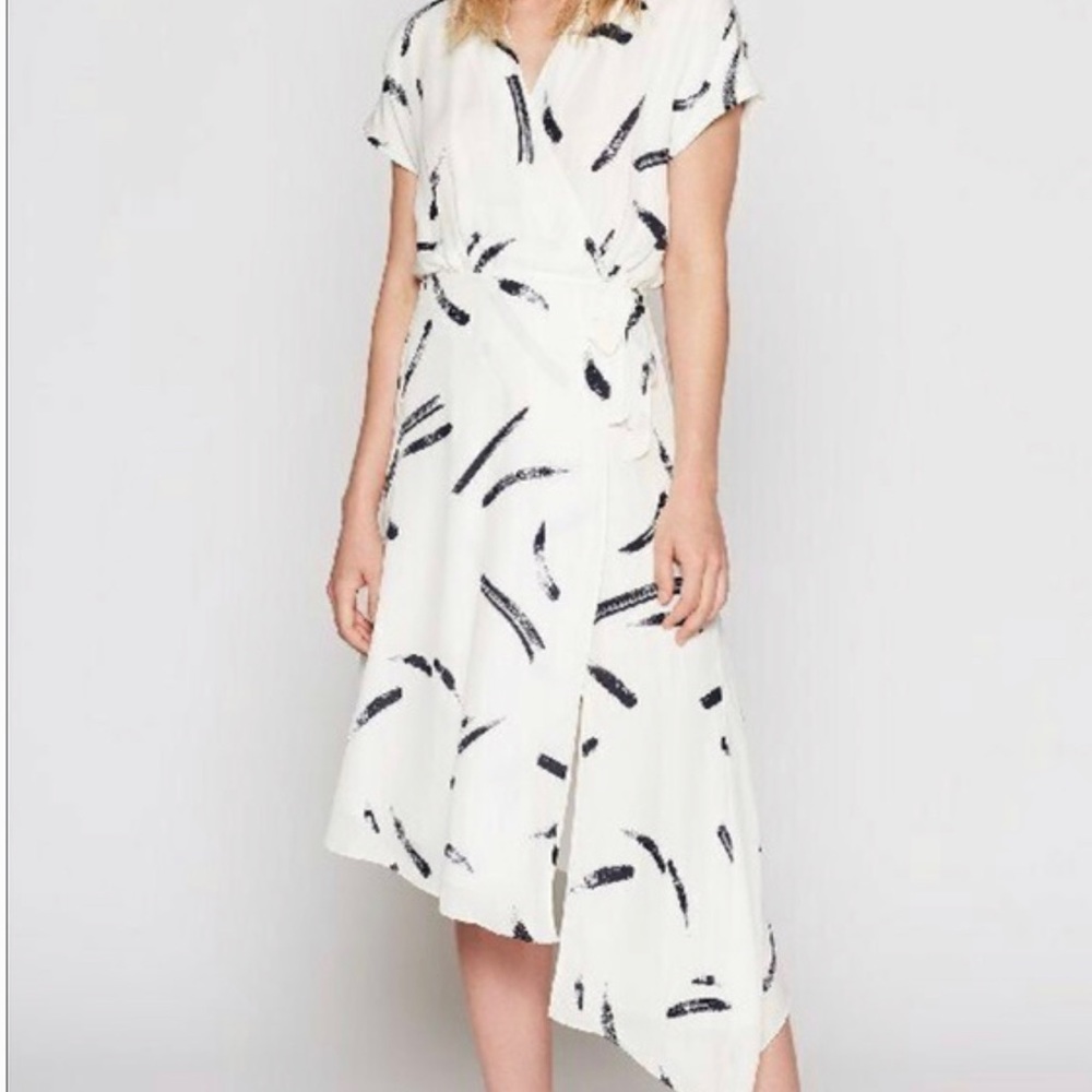 Joie Silk Wrap Dress NWOT